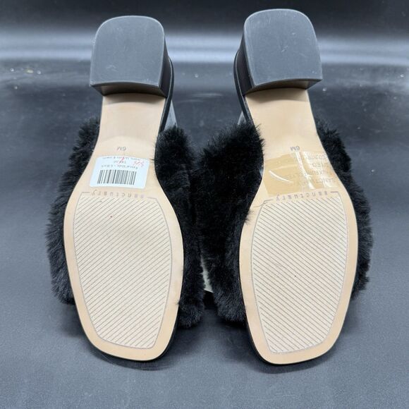 Sanctuary Rascal Black Womens 6M Dress Slip On Low Heel Open Toe Sandals NEW - Picture 6 of 6